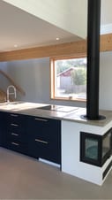 Nybygget træhus med veranda og indgang i Ängelholm Kommune Nybygget træhus med veranda og indgang i Ängelholm Kommune
